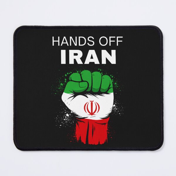 Item preview, Hands Off Iran | I Stand With Iran | Anti Iran War Protest designed and sold by Anniko Art Studio.
