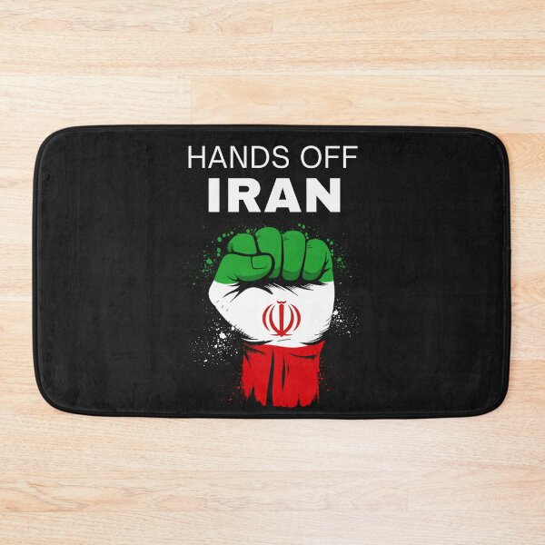 Item preview, Hands Off Iran | I Stand With Iran | Anti Iran War Protest designed and sold by Anniko Art Studio.