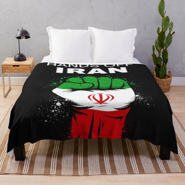 Item preview, Hands Off Iran | I Stand With Iran | Anti Iran War Protest designed and sold by Anniko Art Studio.