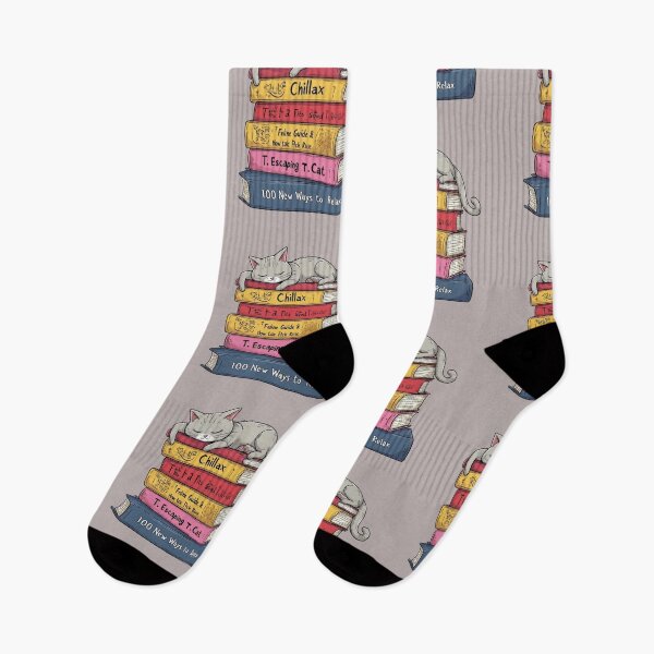 Item preview, How to Chill Like a Cat designed and sold by sanorastyle.