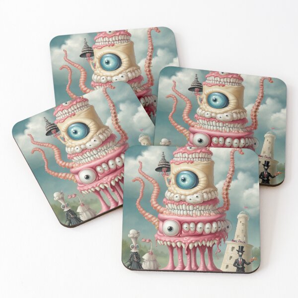 Item preview, The Hungry Watcher. Pop Surrealism Art inspired by Mark Ryden. Lowbrow art.. designed and sold by Piagor.