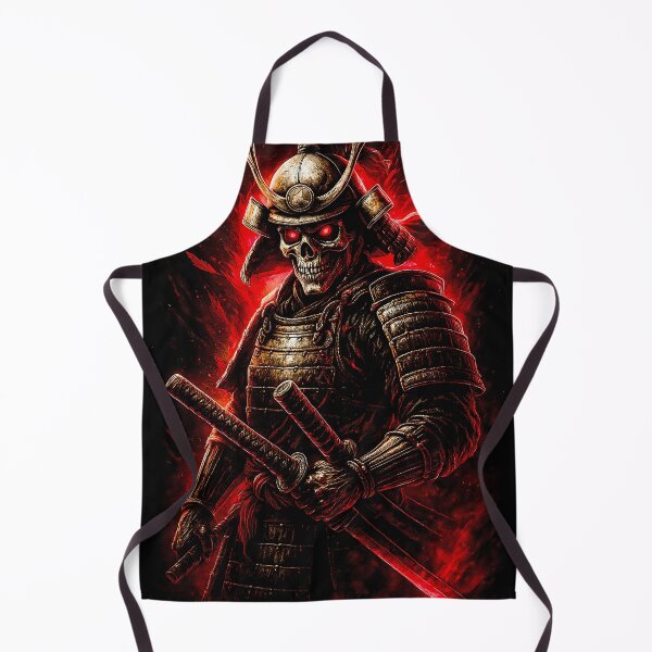 Item preview, Skeleton Samurai — Dark Japanese Warrior T-Shirt designed and sold by PSYNOVA.