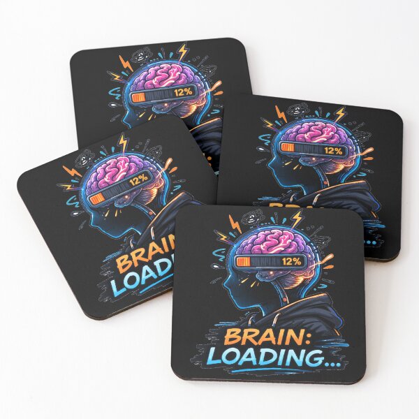Item preview, Brain Loading Funny Tech Meme designed and sold by the-dovlat.