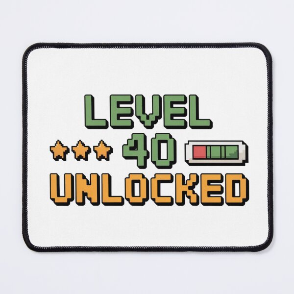 Item preview, Level 40 Unlocked Gaming designed and sold by Klamottenlabor.