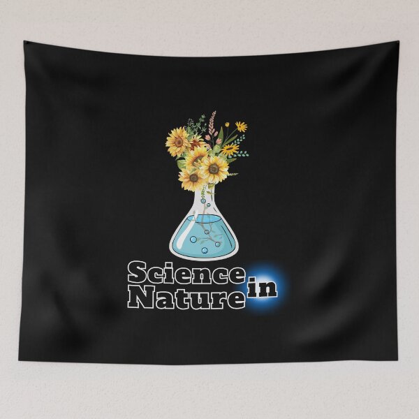 Item preview, Science Since In Nature – Botanical Chemistry Design designed and sold by YAKOUT-STUDIO.
