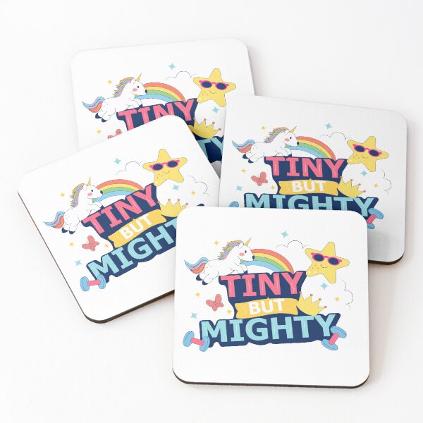 Item preview, iny But Mighty Cute Unicorn Baby T-Shirt designed and sold by DesignbyAnnaM.
