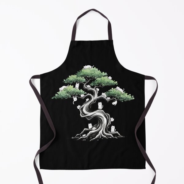 Item preview, Bonsai Tree Cat designed and sold by ZenSpiritArt.