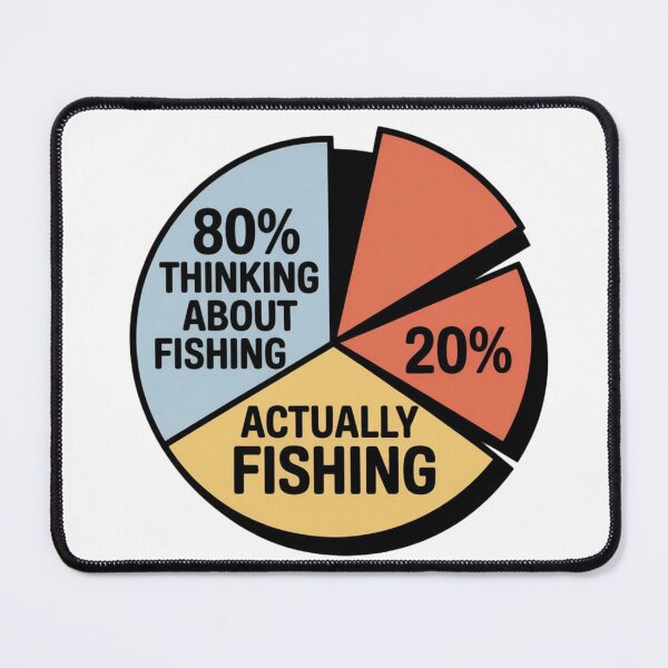 Item preview, 80 Thinking About Fishing Chart designed and sold by Klamottenlabor.