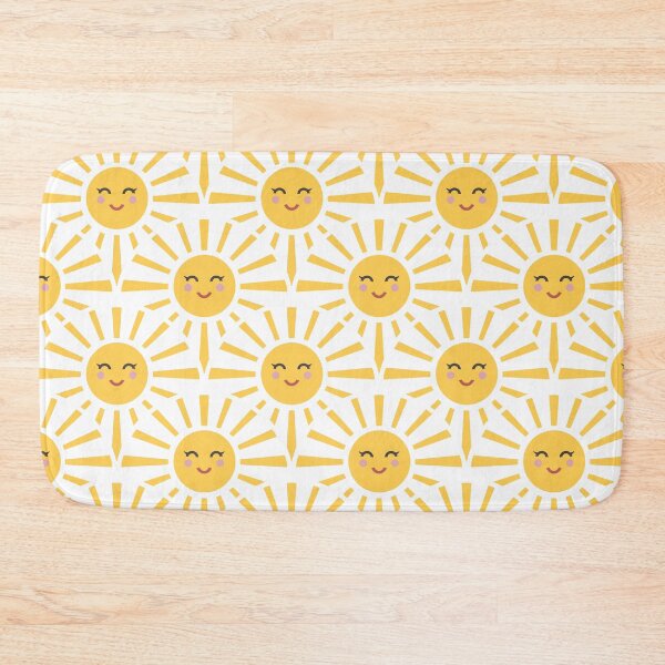 Item preview, Transparent sunshine seamless repeating pattern designed and sold by SeamlessDsign.