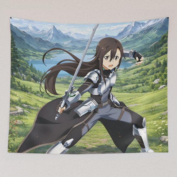 Item preview, Sword Art Online - Kirito GGO Cover Image designed and sold by Bikash-A7.