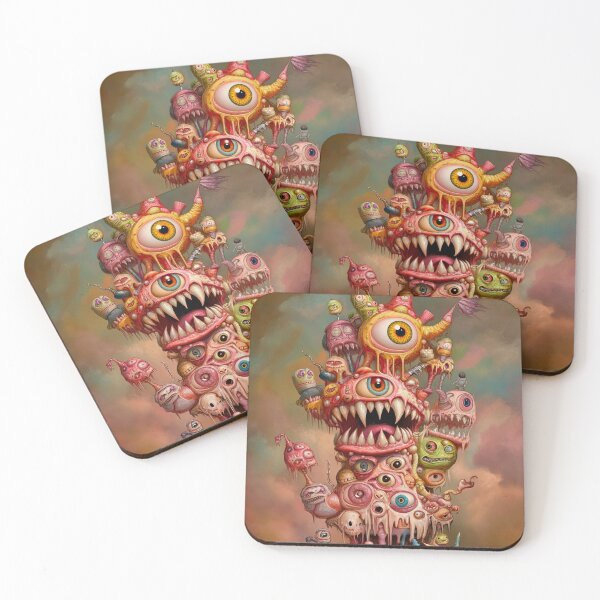 Item preview, Toothy Creature. Pop Surrealism Art inspired by Mark Ryden. Lowbrow art.. designed and sold by Piagor.