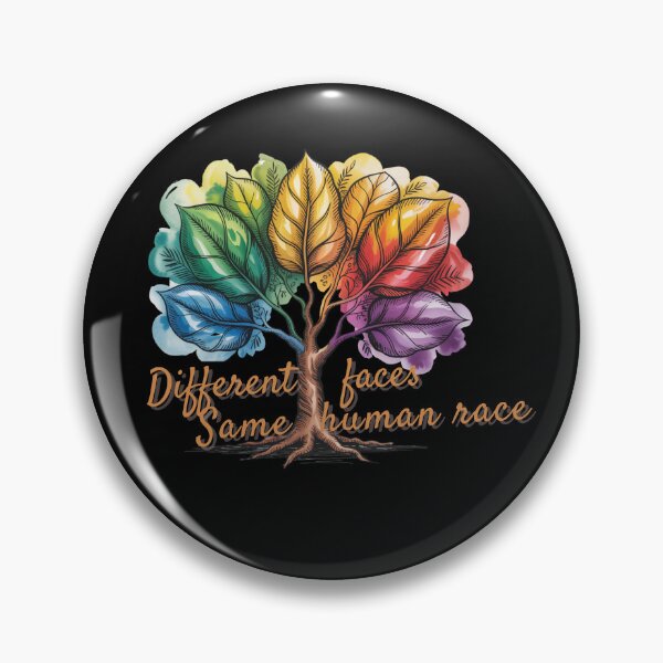 Item preview, Different Faces, Same Human Race designed and sold by mirciashop.