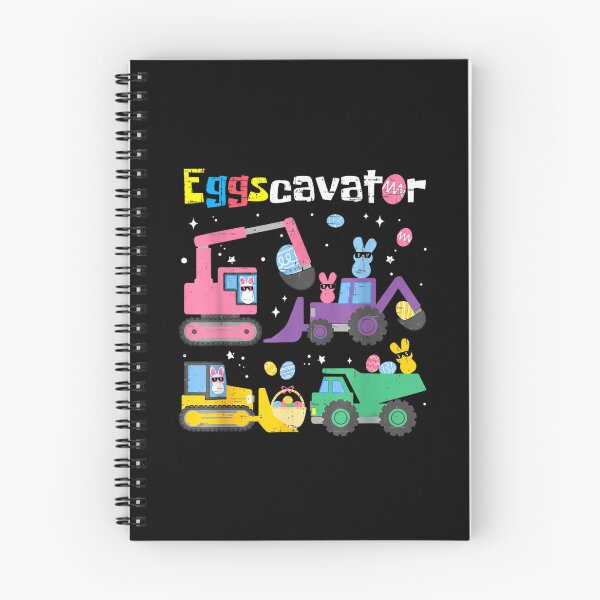 Item preview, Eggscavator Funny Easter Construction Trucks Bunny Eggs Kids Design designed and sold by HenikaPonko.
