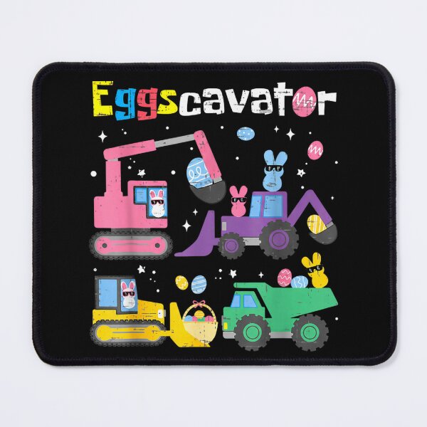 Item preview, Eggscavator Funny Easter Construction Trucks Bunny Eggs Kids Design designed and sold by HenikaPonko.