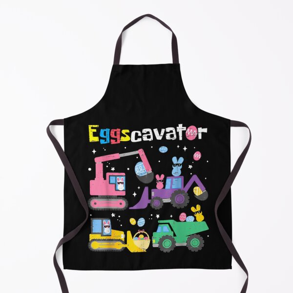 Item preview, Eggscavator Funny Easter Construction Trucks Bunny Eggs Kids Design designed and sold by HenikaPonko.