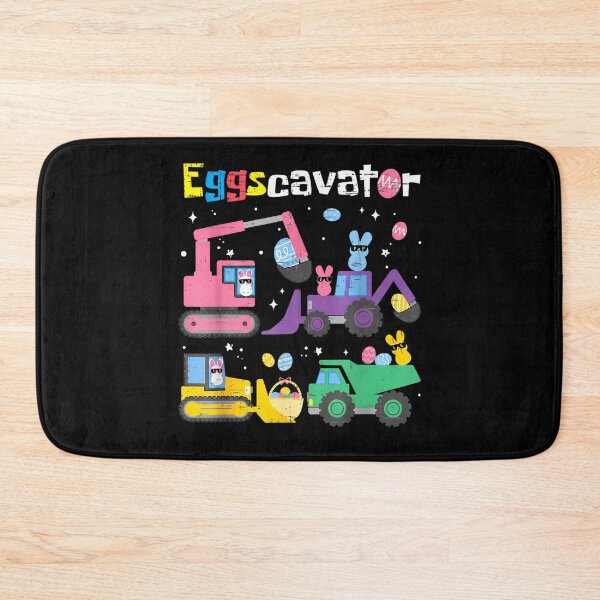 Item preview, Eggscavator Funny Easter Construction Trucks Bunny Eggs Kids Design designed and sold by HenikaPonko.