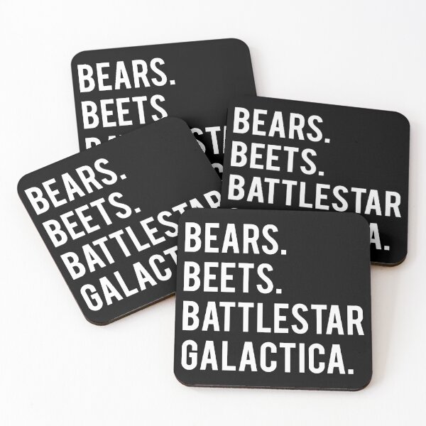 Item preview, Bears Beets Battlestar Galactica  designed and sold by amandameidinger.