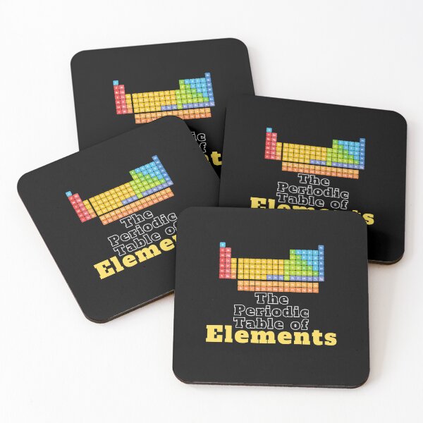 Item preview, Periodic Table of Elements – Classic Chemistry Design designed and sold by YAKOUT-STUDIO.