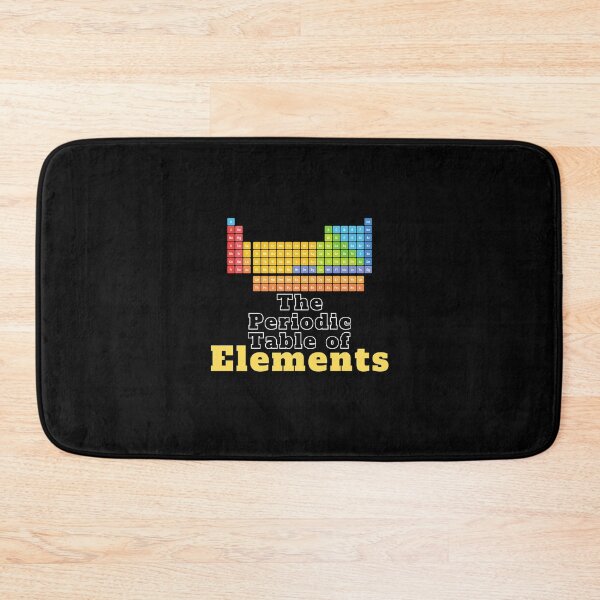 Item preview, Periodic Table of Elements – Classic Chemistry Design designed and sold by YAKOUT-STUDIO.