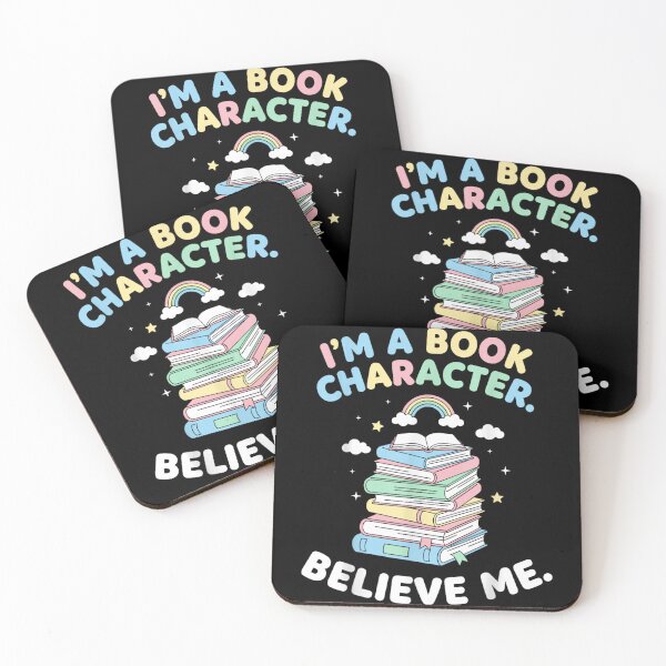 Item preview, I'm A Book Character Believe Me Funny Reading Lover Design designed and sold by HenikaPonko.