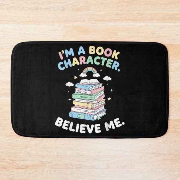 Item preview, I'm A Book Character Believe Me Funny Reading Lover Design designed and sold by HenikaPonko.