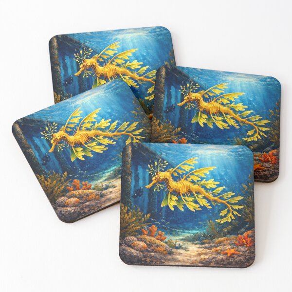 Item preview, Rapid Bay South Australia Leafy Seadragon designed and sold by PamLeeDesign.