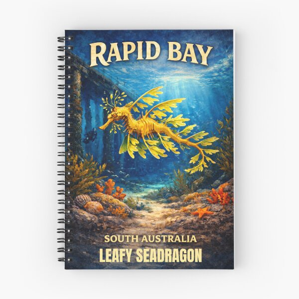Item preview, Rapid Bay South Australia Leafy Seadragon designed and sold by PamLeeDesign.