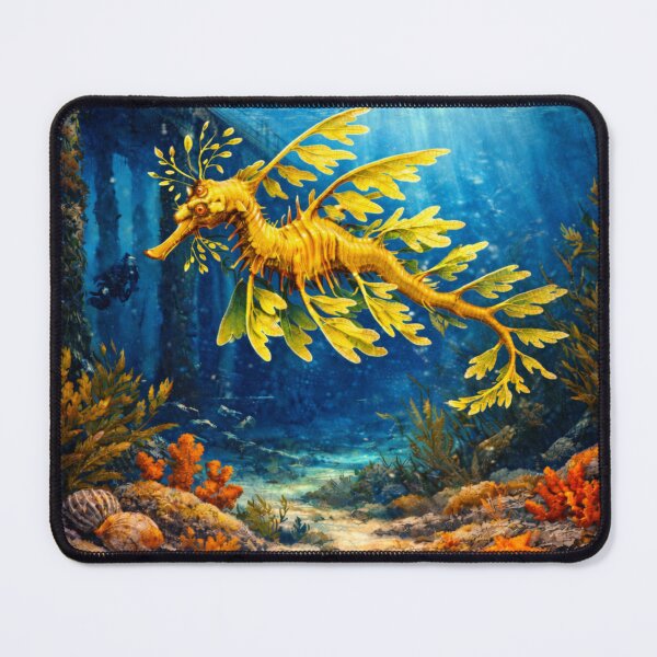 Item preview, Rapid Bay South Australia Leafy Seadragon designed and sold by PamLeeDesign.