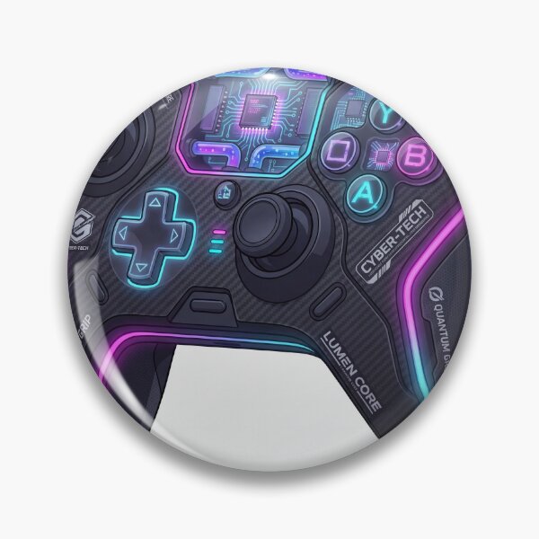 Item preview, Next-Gen Cyber Controller - Neon Gamer Gear designed and sold by StudioHenrico.