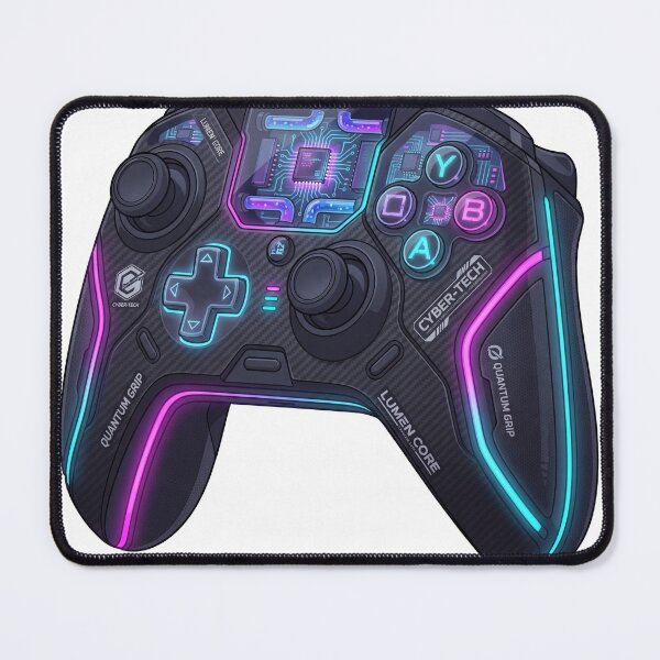 Item preview, Next-Gen Cyber Controller - Neon Gamer Gear designed and sold by StudioHenrico.