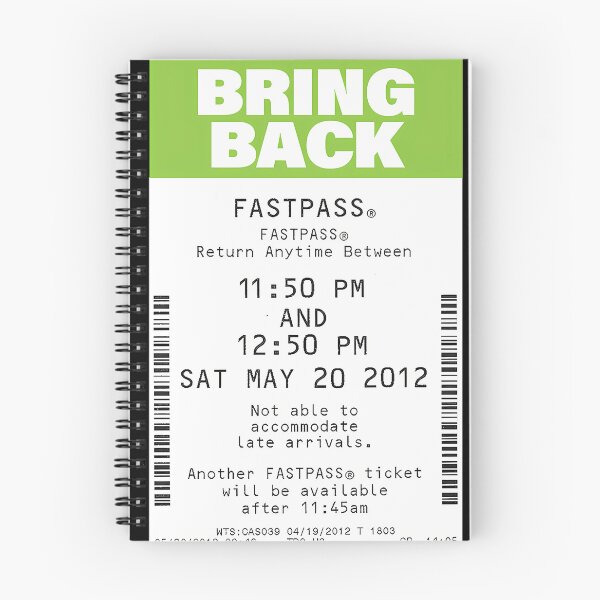 Item preview, Bring Back Fastpass designed and sold by karimelmers.