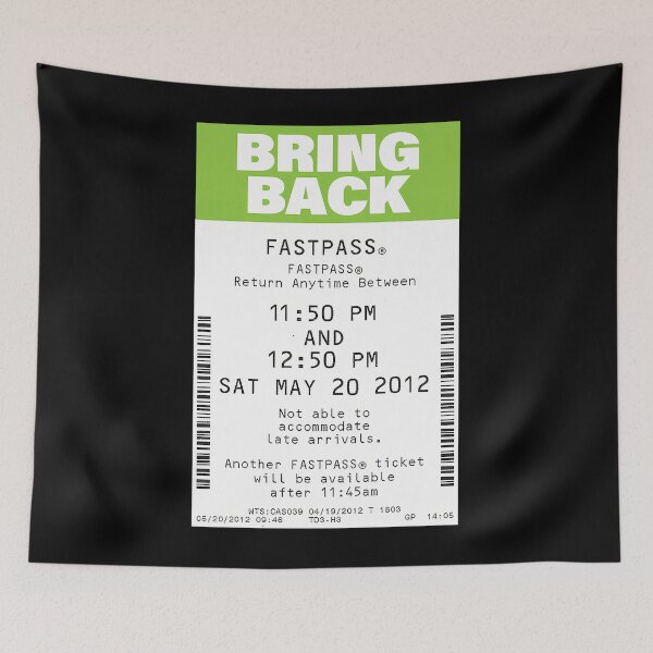Item preview, Bring Back Fastpass designed and sold by karimelmers.