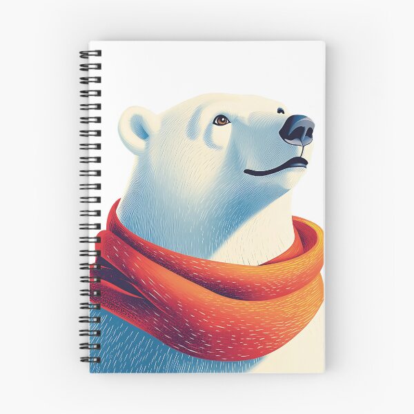 Item preview, Winter Scarf Wildlife Portrait designed and sold by v1per4ever.