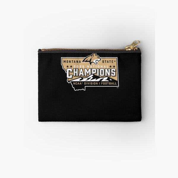 Item preview, Montana State Bobcats National Champs NCAA Division I Football 2025 Football Navy  designed and sold by moolan9.