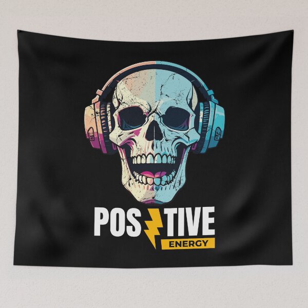 Item preview, Skull With postive energy designed and sold by PRAKASHJENA2809.