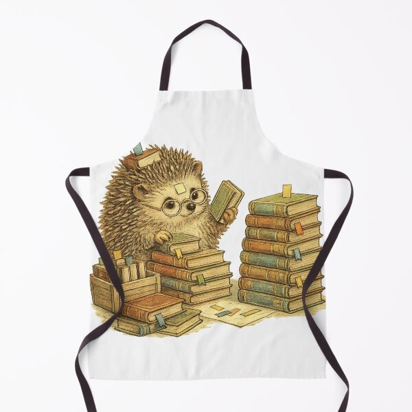Item preview, Bookworm Hedgehog designed and sold by photoparadise22.