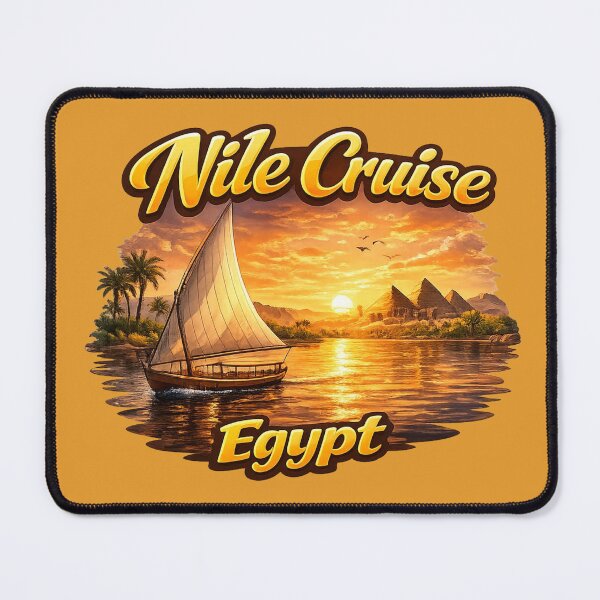 Item preview, Nile Felucca Egypt Sunset designed and sold by Myra365Art.