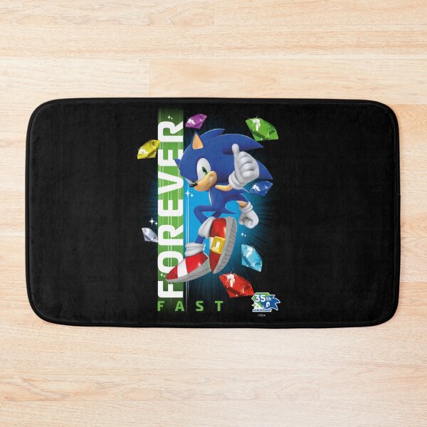 Item preview, Forever Sonic Classic Blue Hedgehog Gamer Retro Game Fan Art designed and sold by Nannythenimfa.