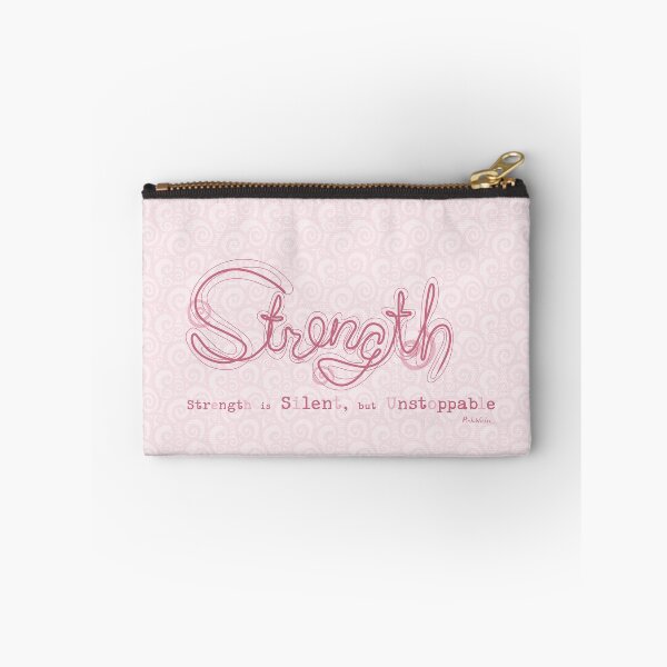Item preview, One-Line Strength – Quiet Power designed and sold by Pink Writer.