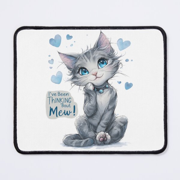 Item preview, I've Been Thinking 'Bout Mew designed and sold by TheDuckprints.