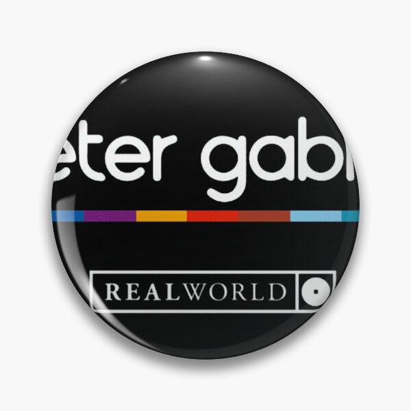 Item preview, Peter Gabriel Logo (white lettering) designed and sold by slushCity.