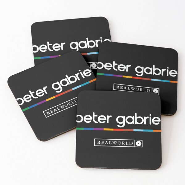 Item preview, Peter Gabriel Logo (white lettering) designed and sold by slushCity.