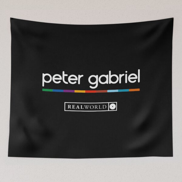 Item preview, Peter Gabriel Logo (white lettering) designed and sold by slushCity.