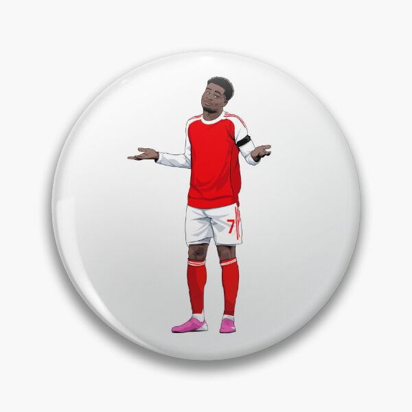 Item preview, Bukayo Saka designed and sold by GunnerBallZ.
