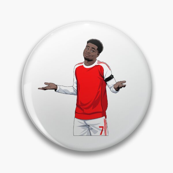 Item preview, Bukayo Saka designed and sold by GunnerBallZ.
