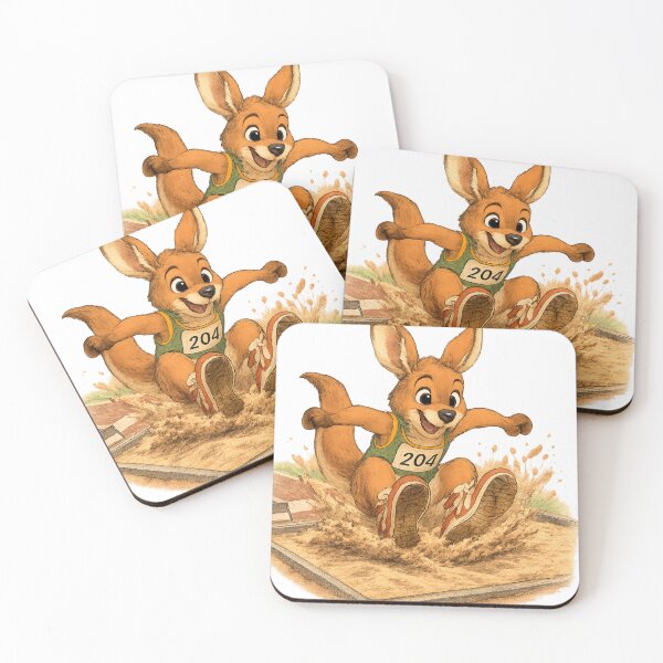 Item preview, Kangaroo Long Jump Champion designed and sold by photoparadise22.