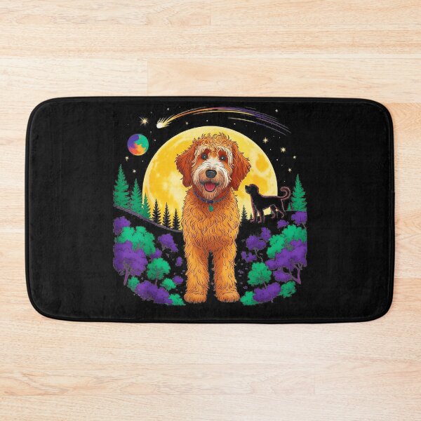 Item preview, Golden Doodle Moon Night Dog Lover designed and sold by SanTiOmal.