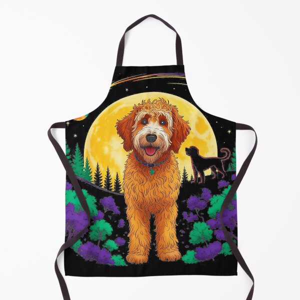 Item preview, Golden Doodle Moon Night Dog Lover designed and sold by SanTiOmal.