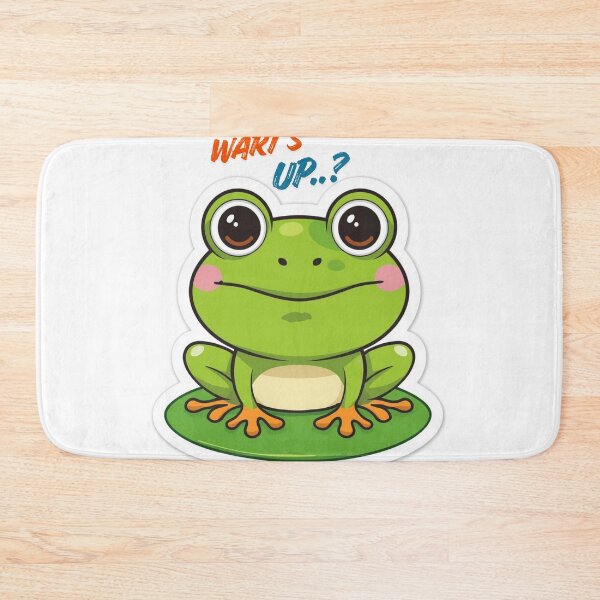 Item preview, Smiling Frog Wart's UP...? designed and sold by AmitKumar951994.