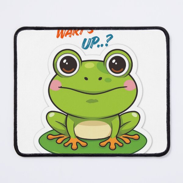 Item preview, Smiling Frog Wart's UP...? designed and sold by AmitKumar951994.
